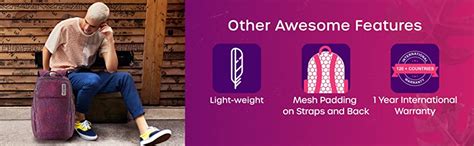 Buy American Tourister Crone 25 Ltrs Magenta Casual Backpack (FG8 (0 ...