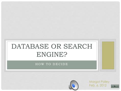 Image result for Database Search Engine Comparison