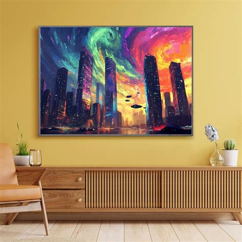 High-Tech City Art 的图像结果