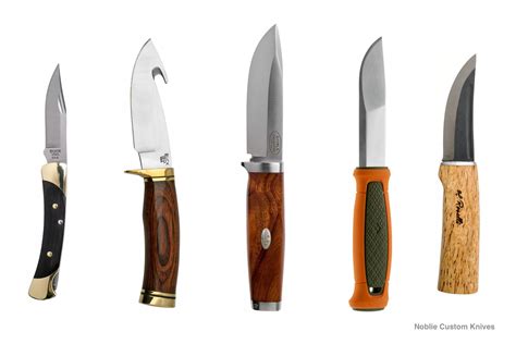 Types of Hunting Knives: A Comprehensive Guide for Hunters - Noblie