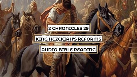 My Faith Fuel 2 Chronicles 29: King Hezekiah's Reforms - Clear ...