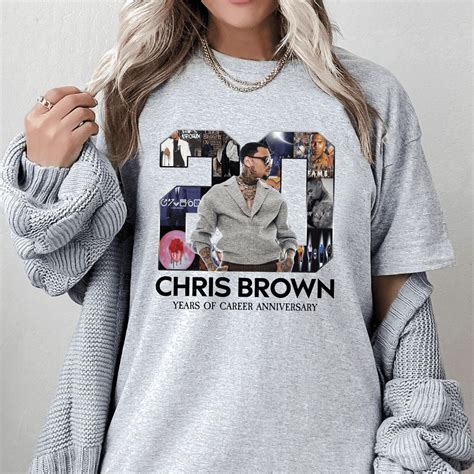 Chris Brown Breezy Bowl XX Tour 2025 Merch, Album-Inspired Style, Fan Gift, Bold Look For ...