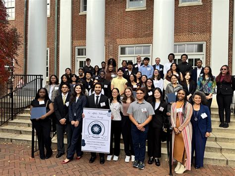 Tri-Alpha Honor Society Hosts Inaugural Induction Ceremony at the ...