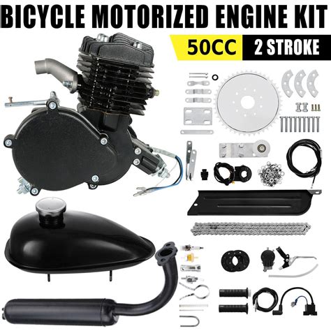50cc Bicycle Engine Full Kit Bike Motorized 2 Stroke India | Ubuy