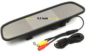 Printo Fine India 4.3 TFT Digital Screen For Toyota Fortuner Black LCD ...