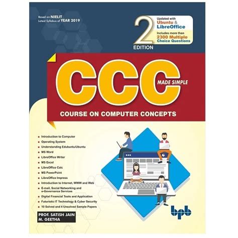 Course on Computer Concepts (CCC) Made Simple | By Satish Jain | 2nd ...