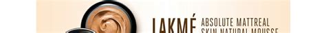 Buy Lakme Absolute Skin Natural Mousse 25 Gm Beige Honey 05 Online At ...