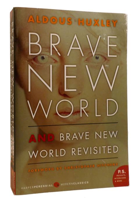 BRAVE NEW WORLD And Brave New World Revisited | Aldous Huxley ...
