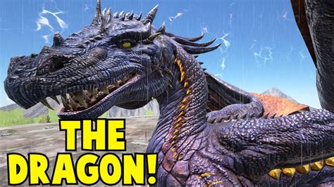 The Dragon! Ark Survival Evolved Tamed - YouTube