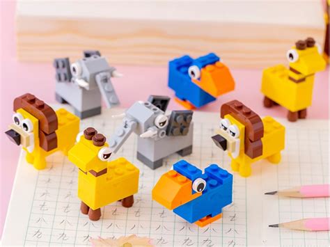 DIY Animal Puzzle Lego Pencil Sharpener (1 pc ) – The Magic Trunk