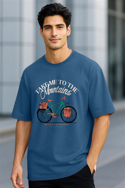 Take me the Mountains Oversized T-Shirt – Nobero