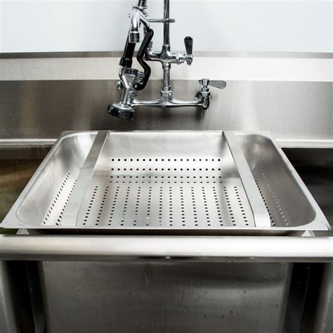20" Commercial Sink Pre-Rinse Basket 4" Deep - Drain-Net Technologies