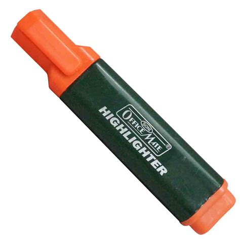 Office Mate Highlighter - Orange Color Model No 17896