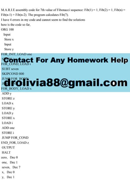 Image result for Fibonacci Assembly Code