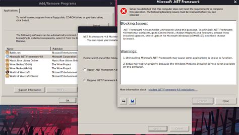 Uninstall .Net Framework Windows 1.0 的图像结果