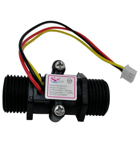 Arduino Flow Meter Tutorial 的图像结果