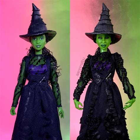 Aaron | Ozdust Elphaba doll before and after — Mini Elphaba is crying 😭 ...
