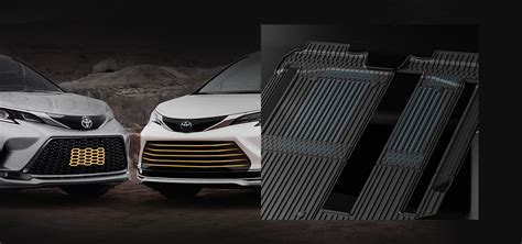 3W Toyota Sienna 8 Seat 2021-2025 Custom Floor Mats Trunk Mat TPE ...