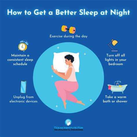 How to Get a Better Sleep at Night - Texas Institute for Neurological Disorders