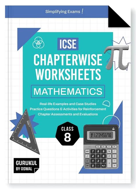 Opp Icse C/W Worksheet Maths Bk 8 | Oswal Publishers