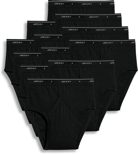 Buy Jockey Men's Underwear Classic Low Rise Brief - 12 Pack Online at ...