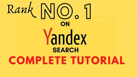 How to succeed at SEO on Yandex | Need-to-know