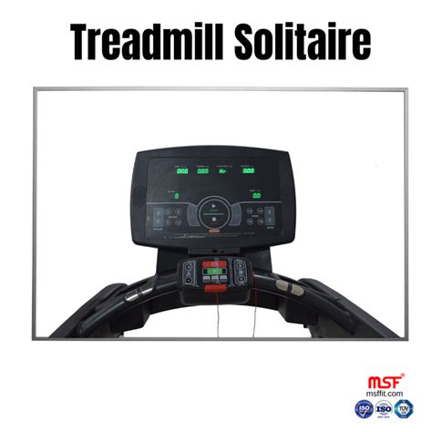 Treadmill Solitaire (Commercial) — MSFFIT