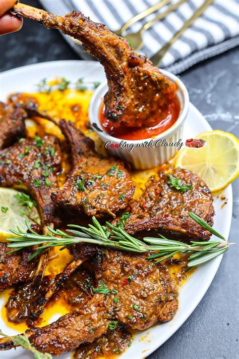 Easy Oven Baked Lamb Chops - Cooking With Claudy | Lamb recipes, Baked ...