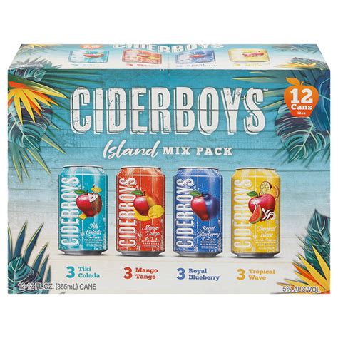 Ciderboys Hard Cider Variety Pack (12 fl oz) Delivery or Pickup Near Me ...
