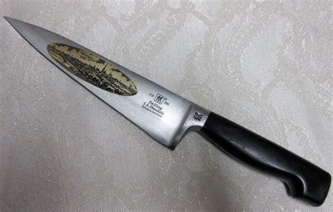 1981 Anniversary ZWILLING J.A. HENCKELS KNIFE Solingen Germany ~ RARE ...
