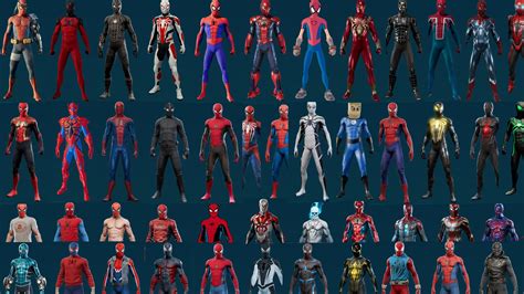 Complete Spider-Man Remastered Suit Pack (Stark Raimi TASM SCARLET PUNK ...