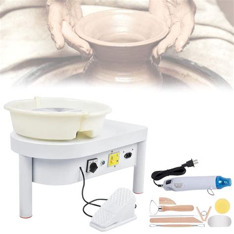 Buy Electric Pottery Wheel,350W Ceramic Pottery Wheel Heavy Duty ...