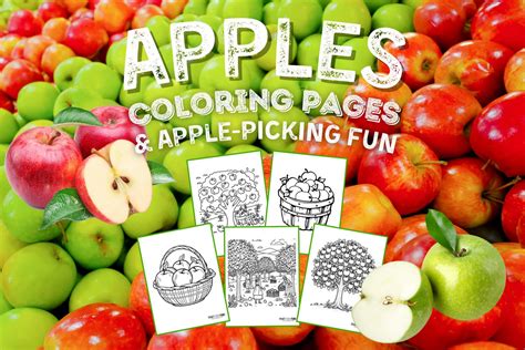 Coloring Pages Apples