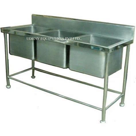 Image result for Three Compartment Sink Installation