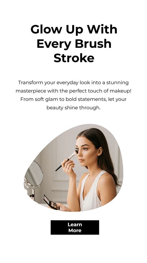 Free Makeup Instagram Story Template to Edit Online