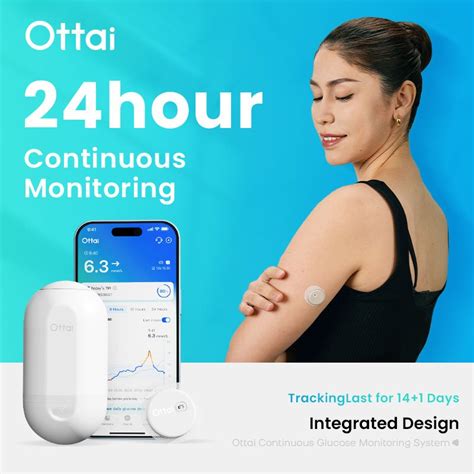 Ottai M8 10 Boxes CGM Glucose Monitor Continuous Glucose Monitoring ...