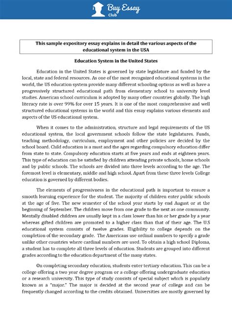 Image result for Expository Essay Writing Samples