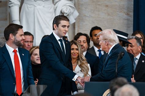 Barron Trump towers most guests during father's inauguration | Al Bawaba