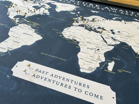 DIY Push Pin Map 的图像结果