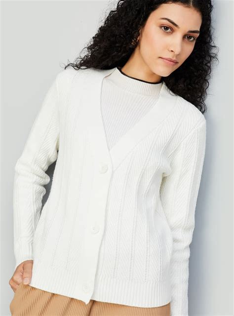 Buy Women Knitted Cardigan Online at just Rs. 999.0 - 1000014255546 ...