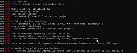Image result for NPM Install Error