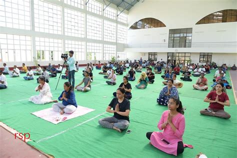 International Yoga Day Celebrations held at NIRD&PR Campus ...