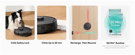 Eufy L60 Hybrid Robot Vacuum Cleaner with Mop, Ultra Strong 5,000 Pa ...