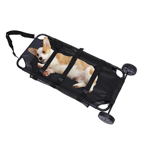 Animal Pet Rescue Stretcher 45x22 Inch Veterinary Transport Trolley ...
