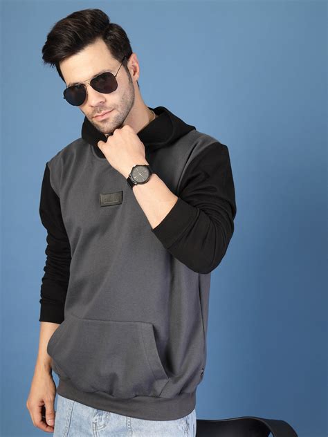 Bold Colorblocked Oversized Hoodie – rigoindia