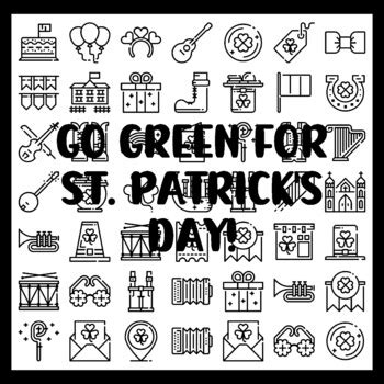 St. Patrick's Day Collaborative Ar t Activity, GO GREEN FOR ST. PATRICK ...