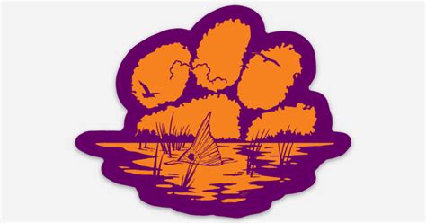 Tailing Red - Tiger Paw by Patrick Hunter | Die cut stickers | Sticker ...