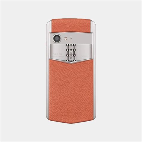 VERTU ASTER P BAROQUE Calf Dawning Orange Mobile Phone – astore.in
