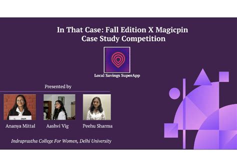 Magicpin Case Study Competition X Fall Edition: Strategy & Analysis ...