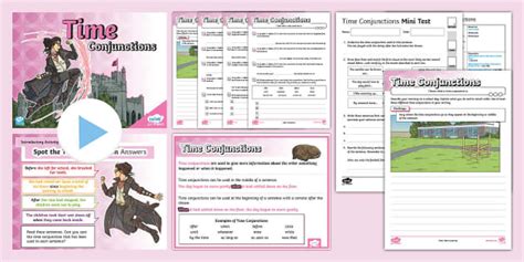 PlanIt Y3 SPaG Lesson Pack: Time Conjunctions